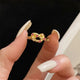 Personalized Vintage Open Ring Light Luxury