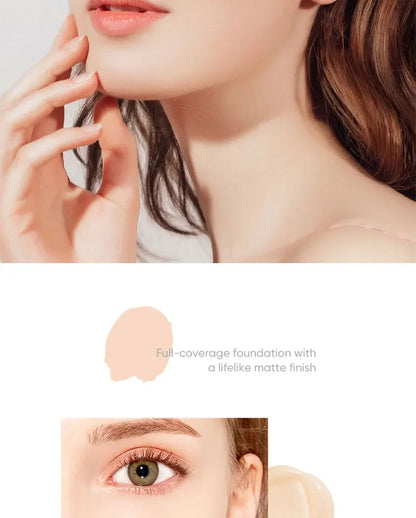 Liquid foundation naturally brightens makeup, it's not easy to get stuck. Powder isolation bb cream, plain face cream, concealer