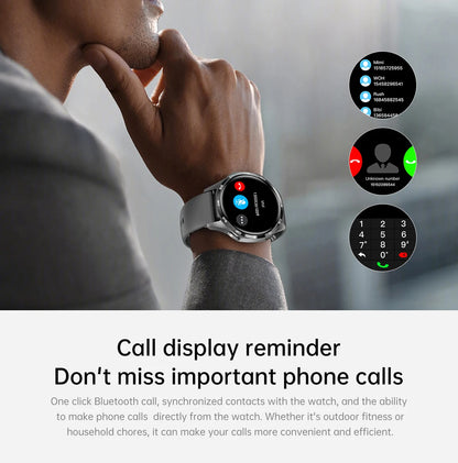 Montre Connectée HUAWEI GT5 Pro GPS NFC - Écran AMOLED 360x360, Appels Bluetooth, Suivi Cardiaque, Étanche IP67 - Smartwatch Homme 2024