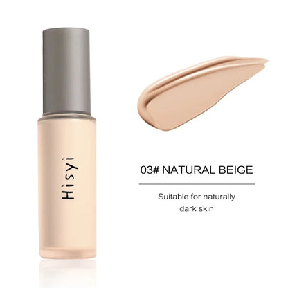 Liquid foundation naturally brightens makeup, it's not easy to get stuck. Powder isolation bb cream, plain face cream, concealer