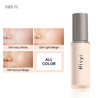 Liquid foundation naturally brightens makeup, it's not easy to get stuck. Powder isolation bb cream, plain face cream, concealer