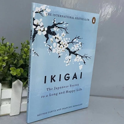Ikigai The Japanese Secret Philosophy for A Happy Healthy By Hector Garcia Book Rebuilding Happiness + A Book about Hope Fiction