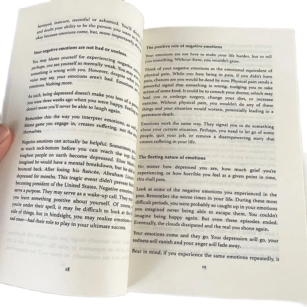 Master Your Emotions English Original Novel By Thibaut Meurisse Overcome Negativity And Better Manage Your Feelings Book
