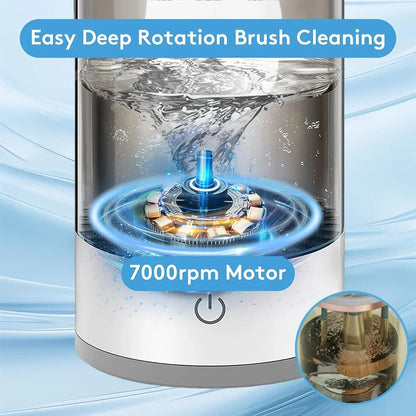 3-in-1 USB Electric Makeup Brush Cleaner | Portable, Fast Drying, and Multifunctional