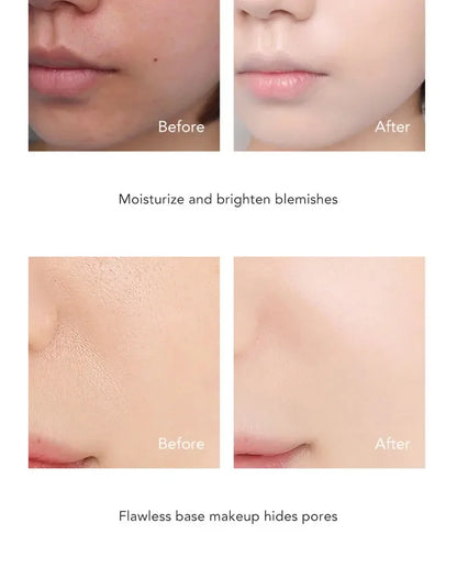 Liquid foundation naturally brightens makeup, it's not easy to get stuck. Powder isolation bb cream, plain face cream, concealer