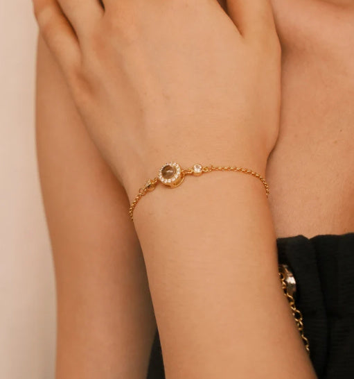 Kinds Of I Love You Language Bracelets Made Of Birthstone