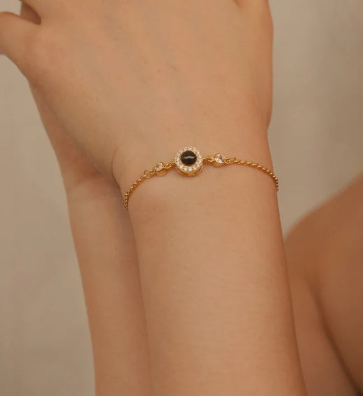 Kinds Of I Love You Language Bracelets Made Of Birthstone